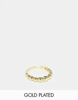 Seol + Gold - кольцо из бисера с позолотой 18 карат