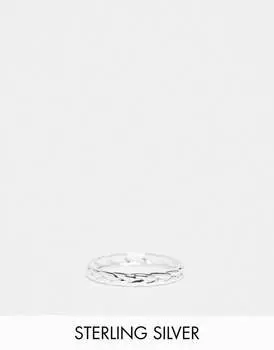 Seol + Gold - Кольцо из витой веревки из стерлингового серебра