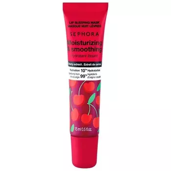 SEPHORA COLLECTION Питательная ночная маска для губ цвета «Вишня + ваниль», цвет Cherry
