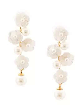 Серьга Calissa Jennifer Behr, белый