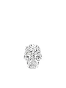 Серьга-череп от Alexander McQueen, серебряный