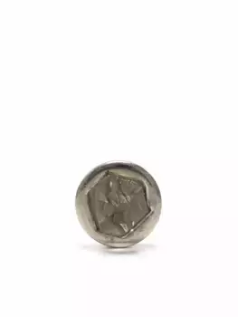 Серьга-гвоздик Herkimer Spike Parts of Four, серебяный