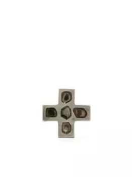 Серьга-гвоздик Plus Parts of Four, серебяный