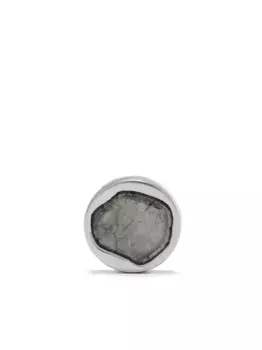 Серьга-гвоздик с бриллиантом Parts of Four, серебяный