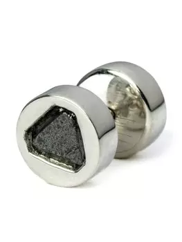 Серьга-гвоздик с бриллиантом Parts of Four, серебряный