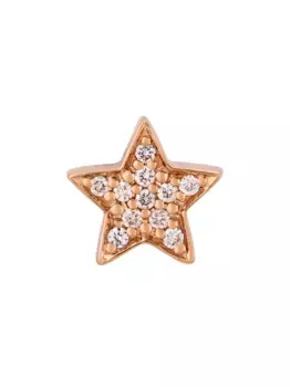 Серьга-гвоздик Stasia из розового золота с бриллиантами ALINKA, металлик