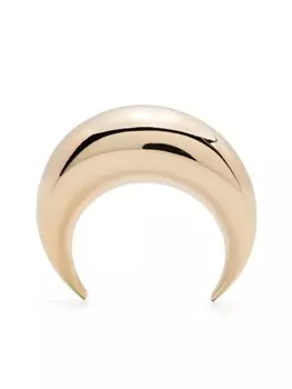 Серьга-гвоздик в форме луны Marine Serre, золотой