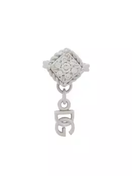 Серьга из белого золота с бриллиантами DOLCE & GABBANA, белый