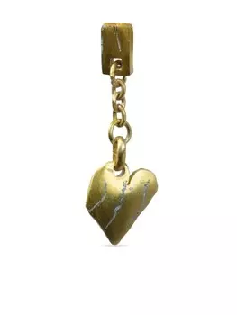 Серьга Jazz's Solid Heart Parts of Four, золотой