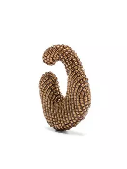 Серьга-кафф Aria Susana Vega, коричневый