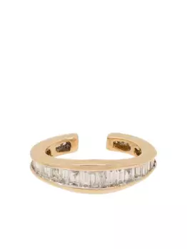 Серьга-кафф Heirloom из желтого золота с бриллиантами Adina Reyter, золотой