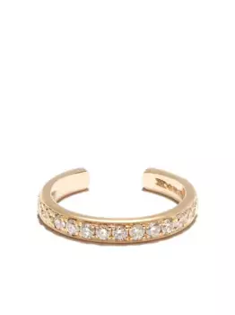 Серьга-кафф из желтого золота с бриллиантом Yvonne Lon, золотой