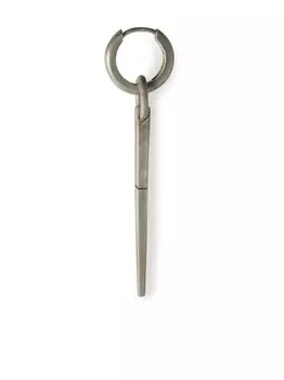 Серьга-кольцо Parts of Four, серебряный