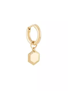 Серьга-кольцо с подвеской Maria Black, золотой