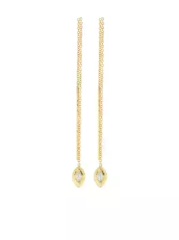 Серьга Nesting из желтого золота с бриллиантами Octavia Elizabeth, золотой