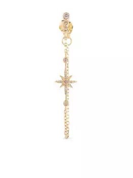 Серьга North Star из желтого золота с бриллиантами Celine Daoust, золотой