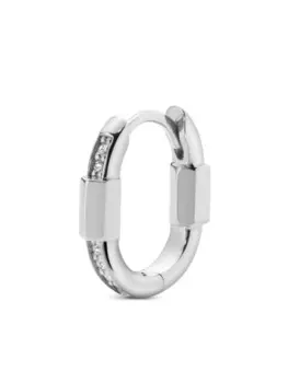 Серьга Palads Royal Maria Black, серебряный