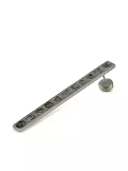 Серьга Plate Parts of Four, серый