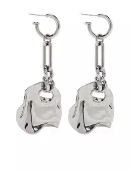 Серьга-подвеска Desert Meled Capsule Eleven, серебряный