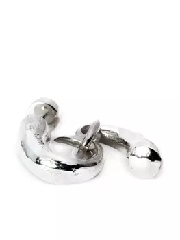 Серьга-подвеска Little Horn Parts of Four, серебряный