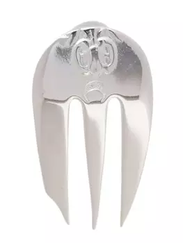 Серьга Regenerated Fork Marine Serre, серебряный