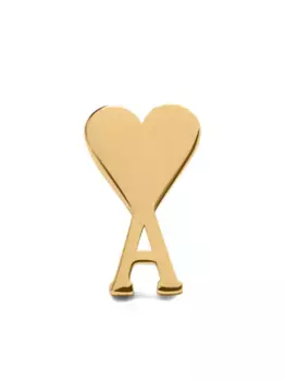 Серьга с монограммой Ami de Coeur AMI Paris, золотой
