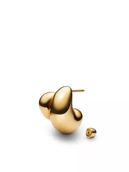 Серьга Tryvann Trail на правое ухо Maria Black, золотой