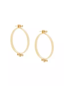 Серьги 'Alpha' среднего размера Annelise Michelson, золотой