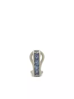 Серьги Anna из белого золота с сапфирами DOLCE & GABBANA, белый