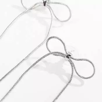 Серьги Asos Design Stud, серебристый