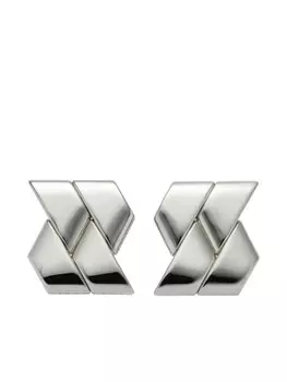 Серьги Bind Greca Versace, серебряный