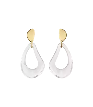 Серьги Boucles d'oreilles pendantes Na Edition Verre