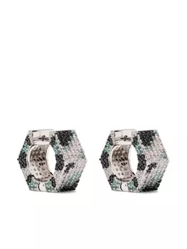 Серьги Camo Bolt DARKAI, серебряный