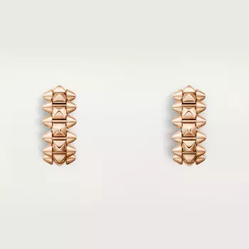 Серьги Cartier Croles Clash de Cartier, мини-модель, розовое золото