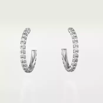 Серьги Cartier Etincelle De Cartier Small Model, белое золото