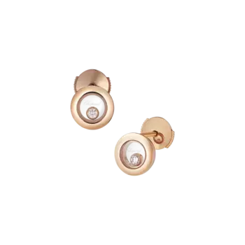 Серьги Chopard Happy Diamonds Icons - Серьги, розовое золото, бриллианты