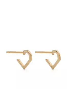 Серьги Corazon из желтого золота Aliita, золотой