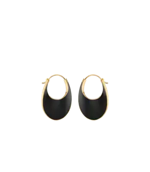 Серьги Croles Slim ole Edition Cuir Noir