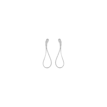 Серьги Dada Arrigoni Elika из белого золота с бриллиантами