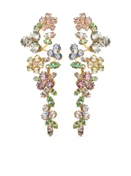 Серьги Daylin Jennifer Behr, зеленый