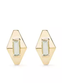 Серьги Deco Rombo из желтого золота Aliita, золотой