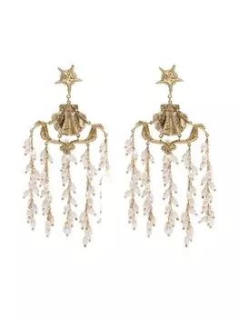 Серьги-диковинки ALEMAIS, золотой