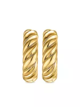 Серьги DY Madison из желтого золота David Yurman, золотой