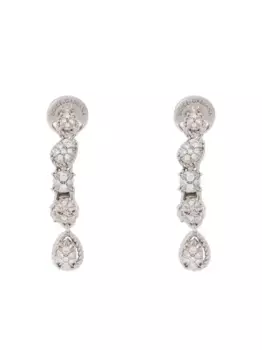 Серьги Easy из белого золота с бриллиантами DOLCE & GABBANA, белый