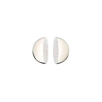 Серьги eclipse из 18-каратного белого золота без родия с бриллиантами Vhernier