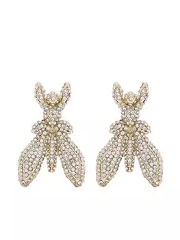 Серьги Fly со стразами Patrizia Pepe, золотой