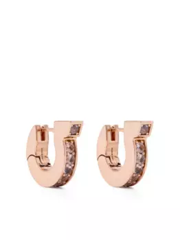 Серьги Gancini Ferragamo, розовый