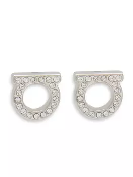 Серьги Gancini Ferragamo, серебряный