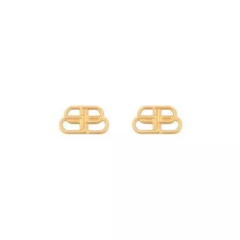 Серьги-гвоздики BB S BALENCIAGA, золотой