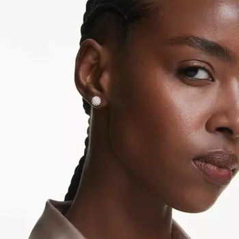 Серьги-Гвоздики Dextera Swarovski